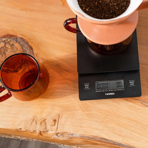 Hario V60 Drip Scale and Timer - Black Espresso Parts