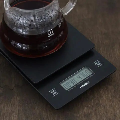 Hario V60 Drip Scale and Timer - Black Espresso Parts