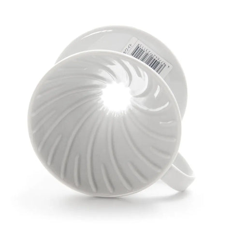 V60 Ceramic Coffee Dripper 02 - White Espresso Parts